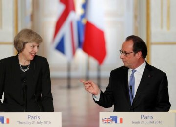 France Urges UK to Begin Brexit Soon 