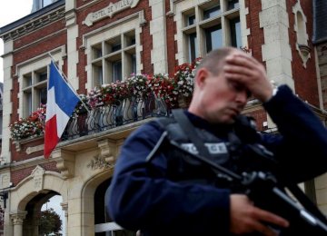 Priest Killed in French Church,  Police Shoot Two Attackers  