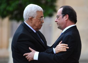 France Promises to Lead Israel-Palestine Talks