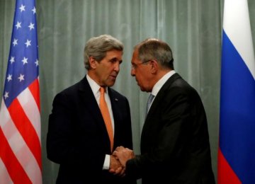 Kerry, Lavrov to Discuss Syria