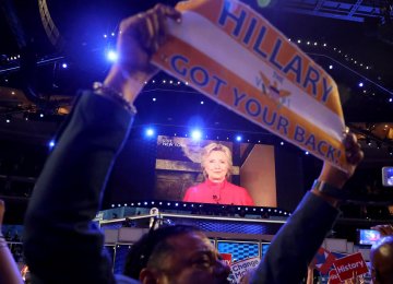 Clinton Formally Declared Democratic Party Nominee