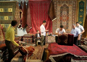 The 25th Persian Handmade Carpet Grand Exhibition opened on August 22 in Tehran and ends on Sunday. 