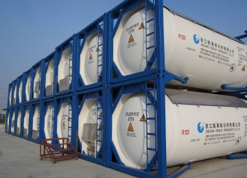 1st ISO Tank Gas Cargo for African Countries
