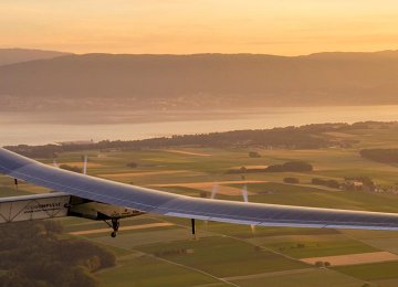 Experimental Solar-Powered Plane Lands in US 