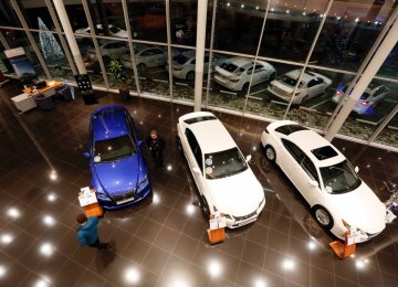 Russian Car Sales Down 10% in 2016