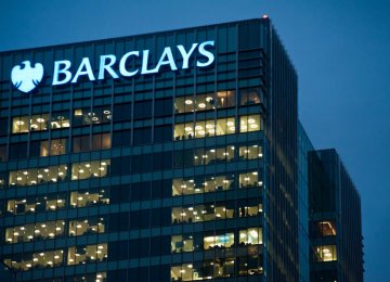 Barclays Profit Down 25% 