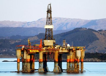 Norway is also selling more oil than it was a year ago