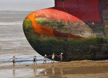 Thousands of Ships Being Scrapped