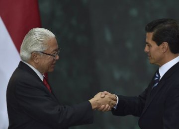 Singapore, Mexico Sign Deals