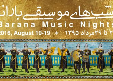 Barana Music Nights at Golestan Palace in August