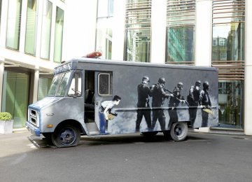 Warhol’s Mao, Banksy’s SWAT Van at Bonhams