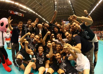 Iran Men’s Volleyball Team Qualifies for Rio Olympics