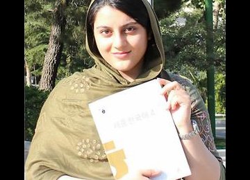 Young Iranian Shines in Korean Language Contest