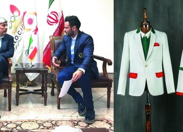 Iran’s Olympic Games Opening  Ceremony Uniforms Unveiled
