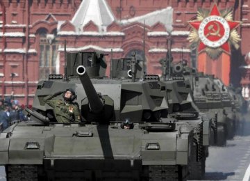 Russia Stages Massive World War II Parade