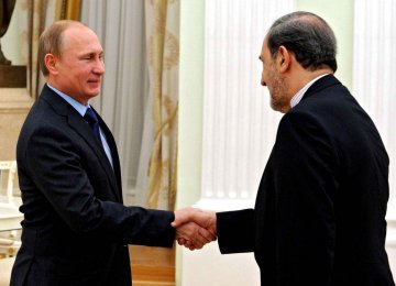 Rouhani&#039;s Envoy Meets Putin   