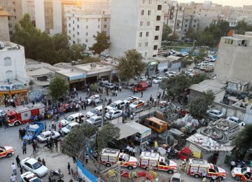 4 Killed in Tehran Metro Collapse