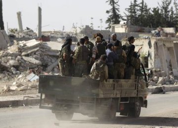 15 Turkey-Backed Rebels Killed in Syria Fighting