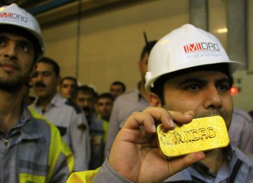 Rise in Mouteh Gold Output 