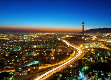 A view of Tehran