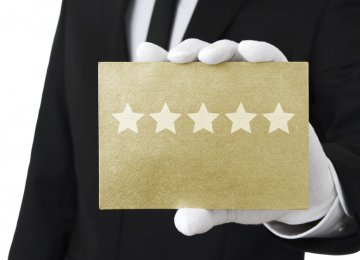 The star ratings are honorary and don’t reflect the quality of service and amenities.