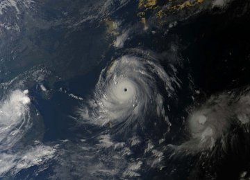 A composite image of Category 5 super typhoon Meranti (Photo: Eumetsat)