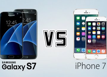 iPhone 7 and Samsung’s Galaxy S7.