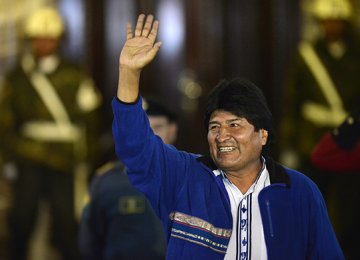 Third Strong mandate for Morales