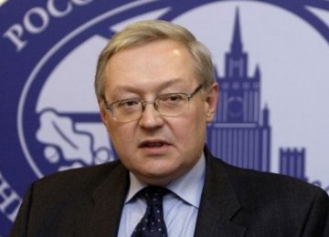Ryabkov: P5+1 Seeks Joint Approach on Sanctions