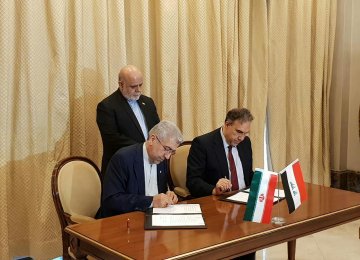Iran, Iraq Sign Agreement to Boost Energy Ties 