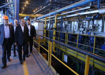 Saba Steel Complex   Production Doubles 