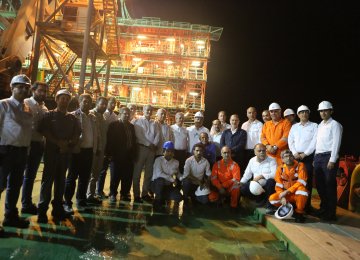 First Offshore Platform of Iran&#039;s South Pars Phase 13 Installed