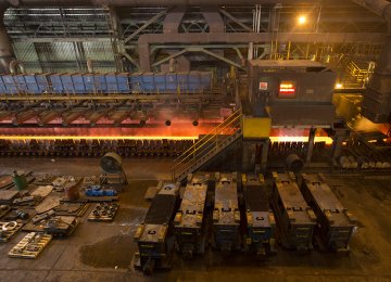 Iran Remains World&#039;s 10th Biggest Steel Producer YOY