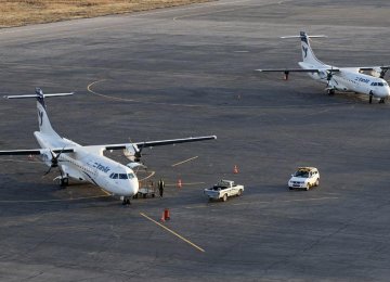 Iran Air’s eight brand-new ATR turboprops took the flag carrier back to small airports. 