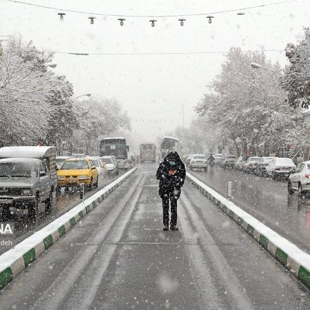 Snowfalls, Heavy Rains, Strong Winds Sweep Across Iran