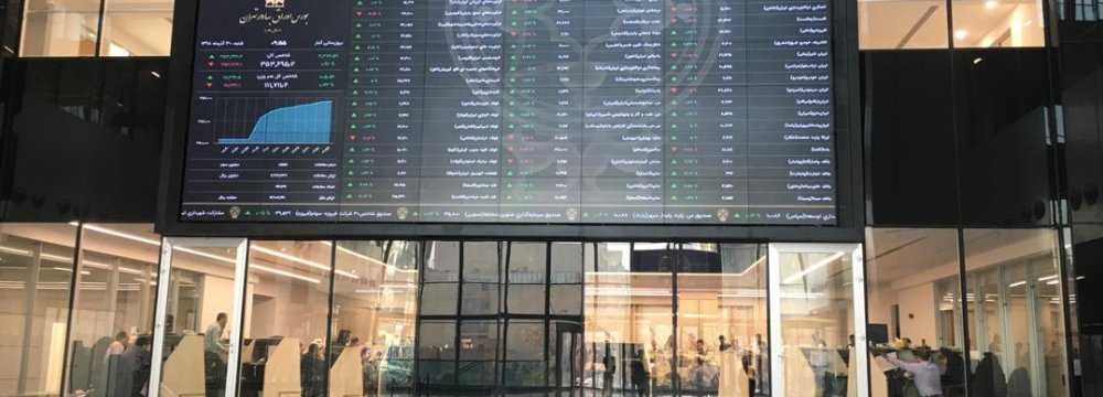 Tehran Stocks Push Higher 