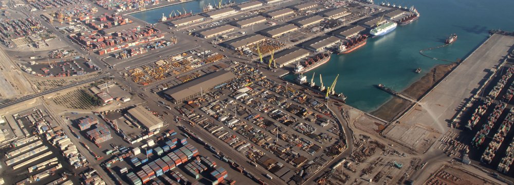 Iran’s Port Throughput Nears 24 Million Tons in Two Months 