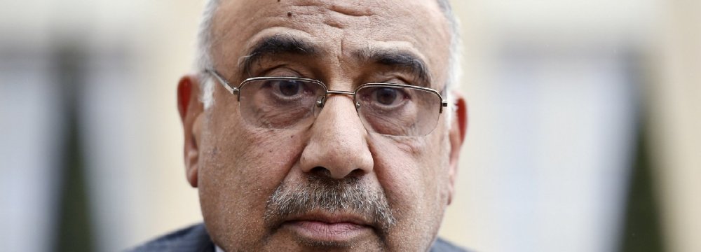 Iraqi Premier: Relations With Iran Not Swayed by Outside Influence 