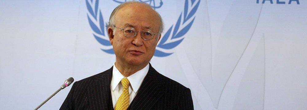 Amano: JCPOA Collapse Would Be Great Loss  