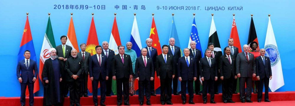 President Hassan Rouhani attended the SCO summit where he discussed bilateral relations with a number of his counterparts, including Chinese President Xi Jinping and Vladimir Putin of Russia.