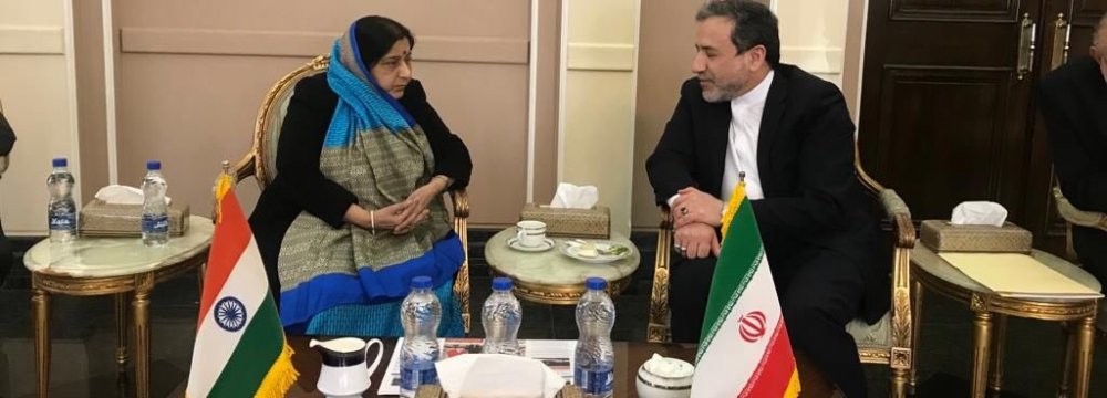 Iran, India Eager to Begin Anti-Terror Cooperation  