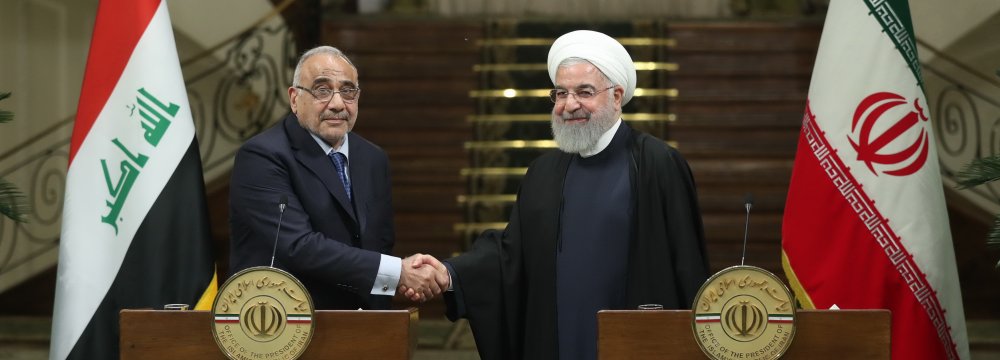 Closer Tehran-Baghdad Relations to Serve Regional Interests 
