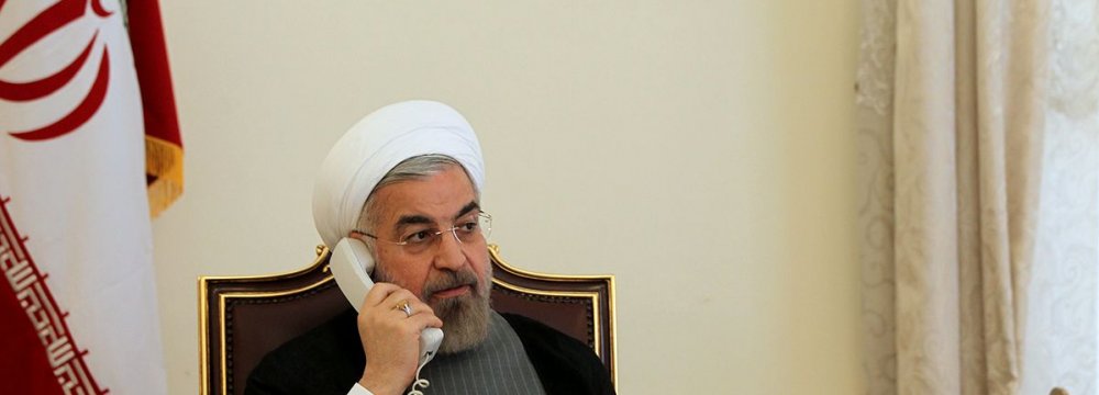 Rouhani: Iran Not Seeking War With Any Country