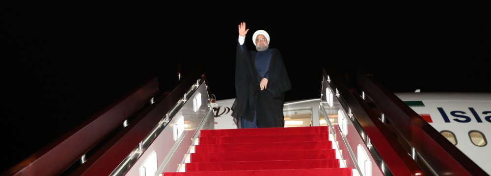 President Hassan Rouhani will visit Switzerland July 2-3 and then head to Vienna.