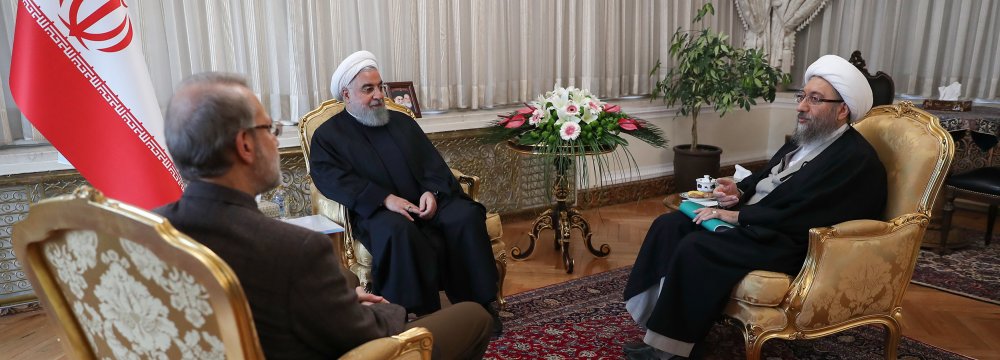 Rouhani: US Anti-Iran Plans Floundering 