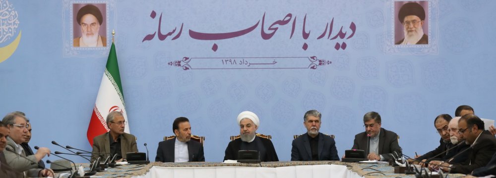 Rouhani: Nat’l Unity Vital to Weather Economic War 