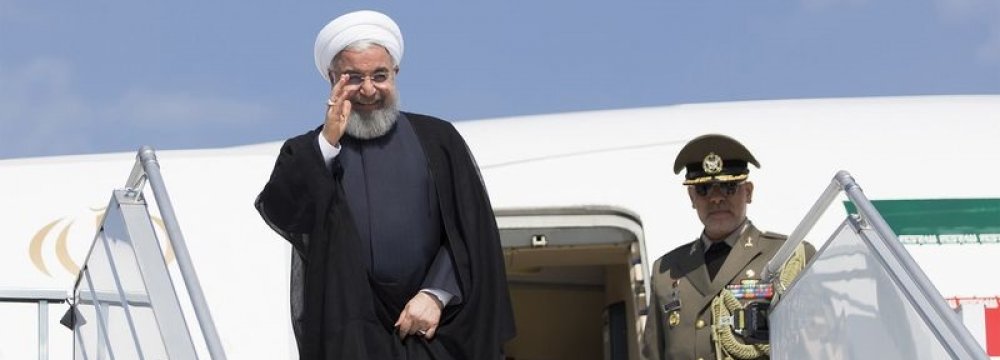 Rouhani Due in Turkey 