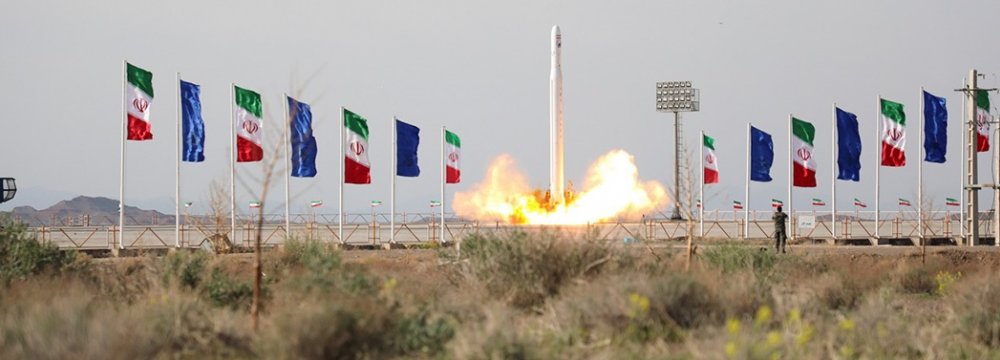 Iran Launches 1st Military Satellite 