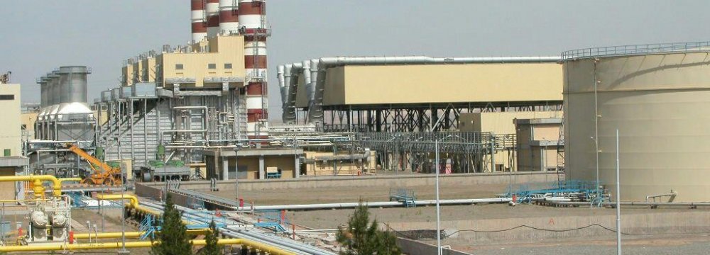 Chabahar Power Plant Production Up 160 MW