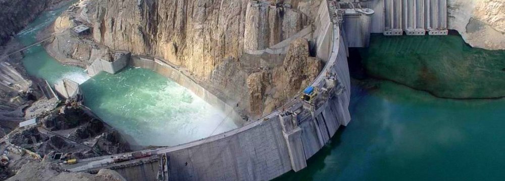 Karaj Dam Half Empty